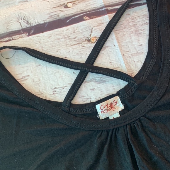 Woman’s Sundress Size Large Black - Picture 2 of 4